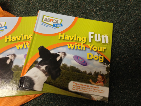This book talks to kids about caring for their dog 