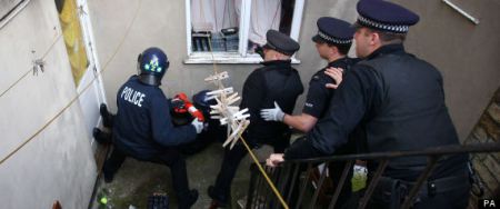 Police raids in Kent