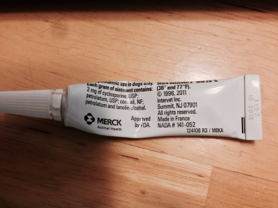 As you can see, this medication is labeled for use in dogs only.