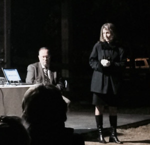 Carey Thiel of Grey2K and Kate McFall of HSUS