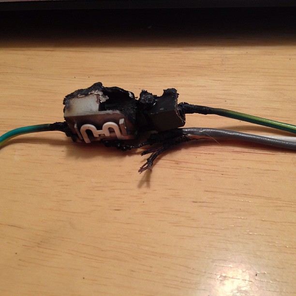 This is why our washer stopped working. ACK!!!!